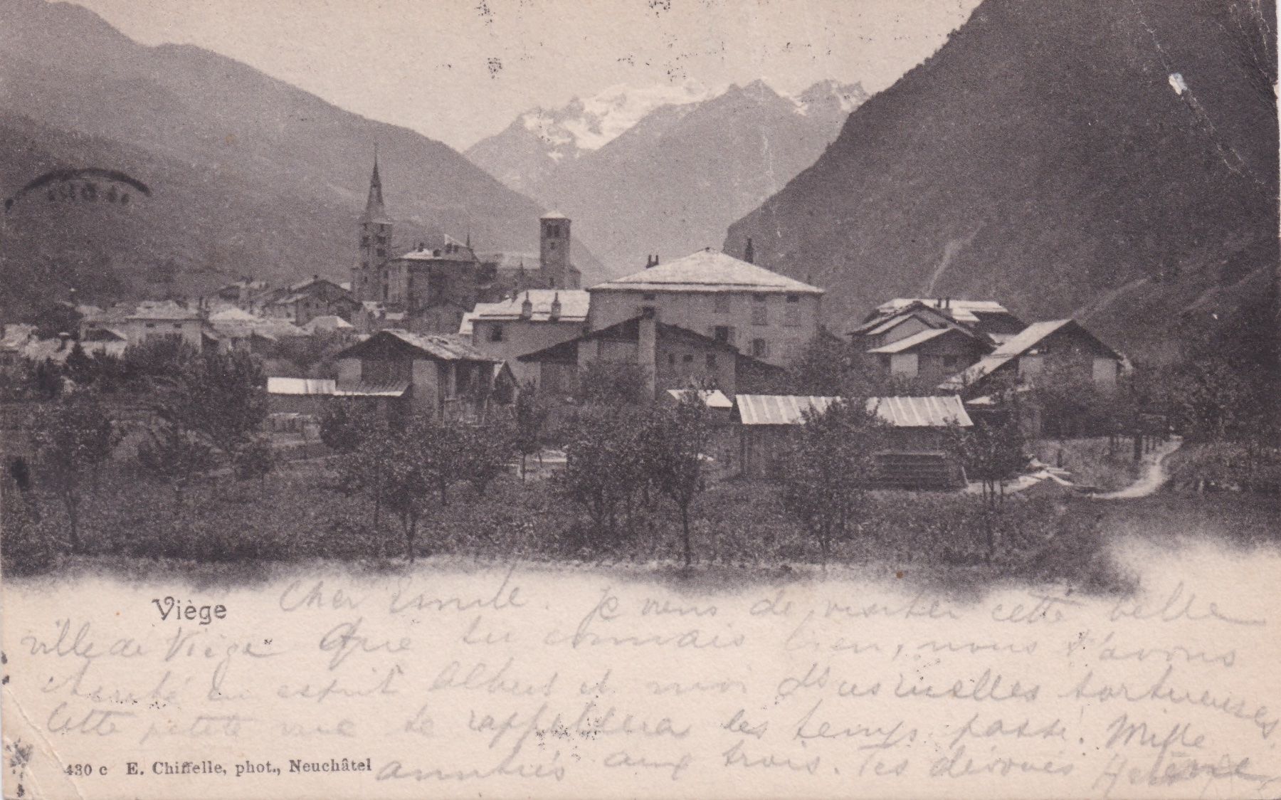 Cartoline postali: Lot Kanton Wallis – Usato da Baar venduto da dokuba 5