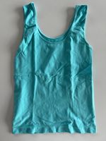 Damen Top Türkis – nahtloses Basic Top