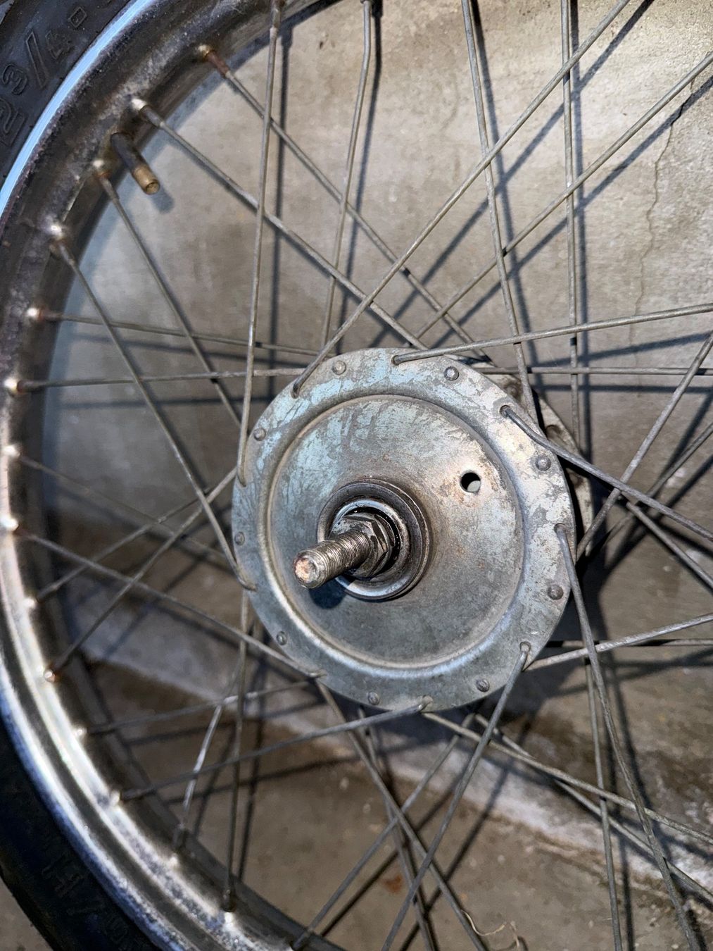Puch Mofa-Ersatzteile: Mofa Radsatz 16 Zoll – Gebraucht aus Fahrni b. Thun von berger_tuning34 2