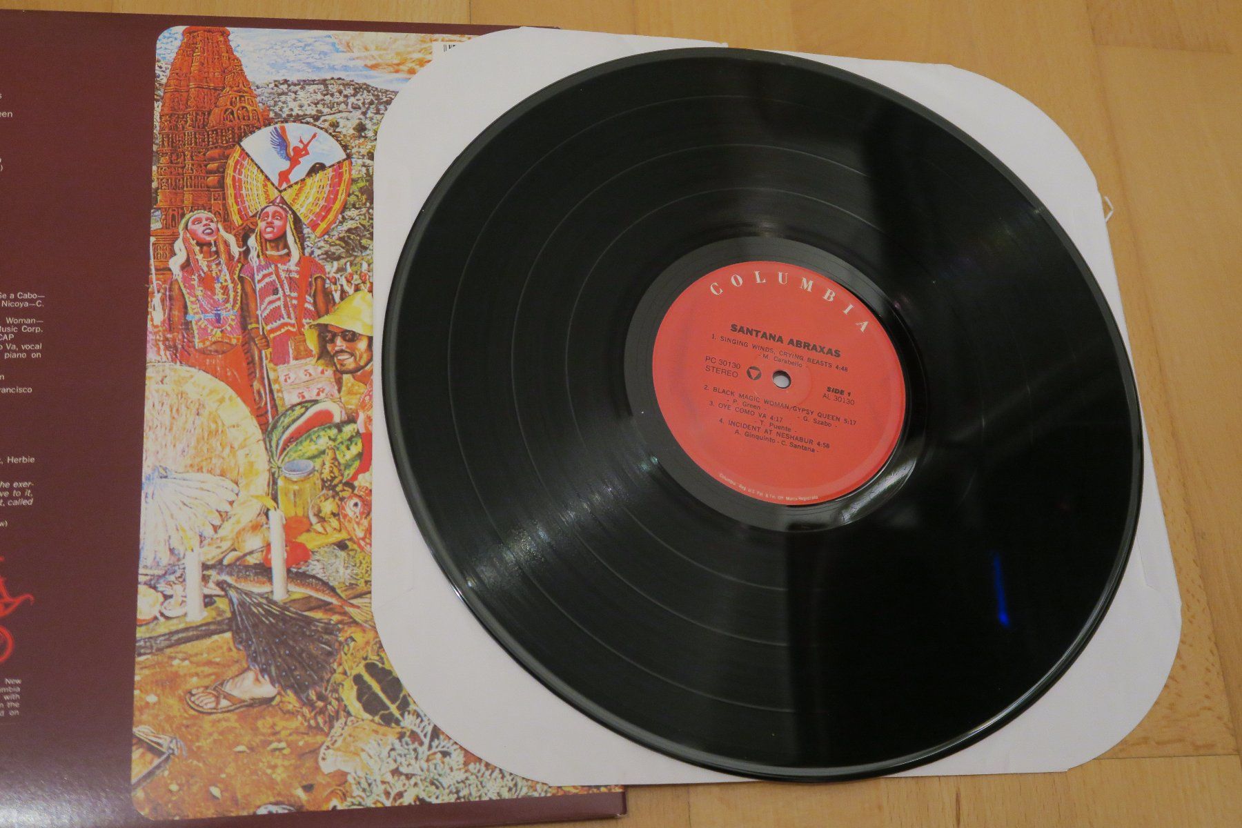 Schallplatten: Santana – Abraxas – Gebraucht aus Thun von Karibu70 3