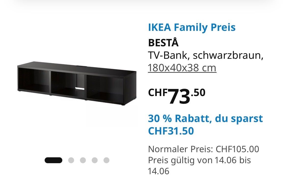 Ikea Mobili TV: TV Bank IKEA – Usato da Winterthur venduto da pia_s6ws 2