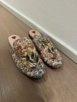 Gucci Mule Shoes Floral Print Size 38 used condition