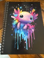 Notizheft-Notizbuch-Salamander-Erinnerungen-Schreiben