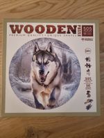 Holzpuzzle mit Wolf- Motiv, 505 Teile