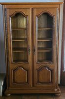 A vendre vaisellier-vitrine en chêne