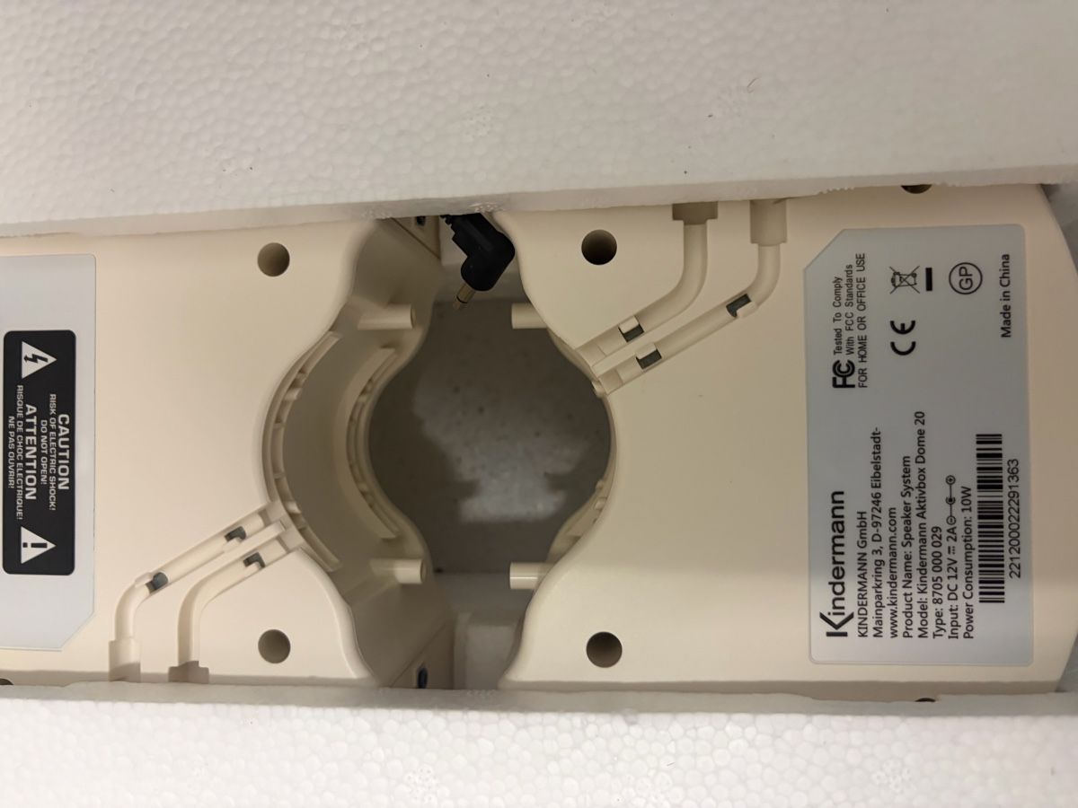 Lautsprecher: Kindermann Active Boxen Dome 20 – Neu (gemäss Beschreibung) aus Uznach von pegasus101 4