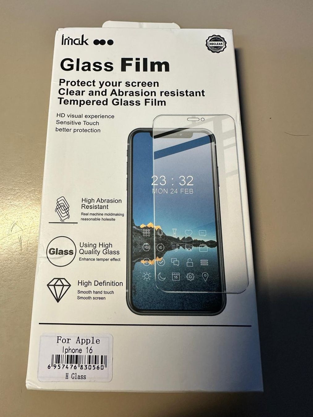 Apple Covers & Schutzfolien: Neue iPhone 16 Hülle aus Leder + Panzerglas – Neu (gemäss Beschreibung) aus thörishaus von kukuk11 2