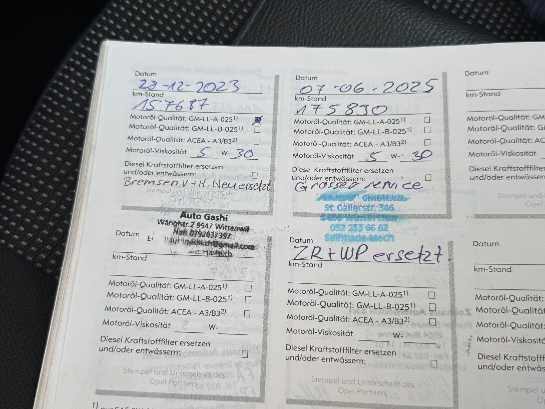 Opel Automobili: Opel zafira 200 ps 7sitze mit Mfk – Usato da Breganzona venduto da TheWolverin 8