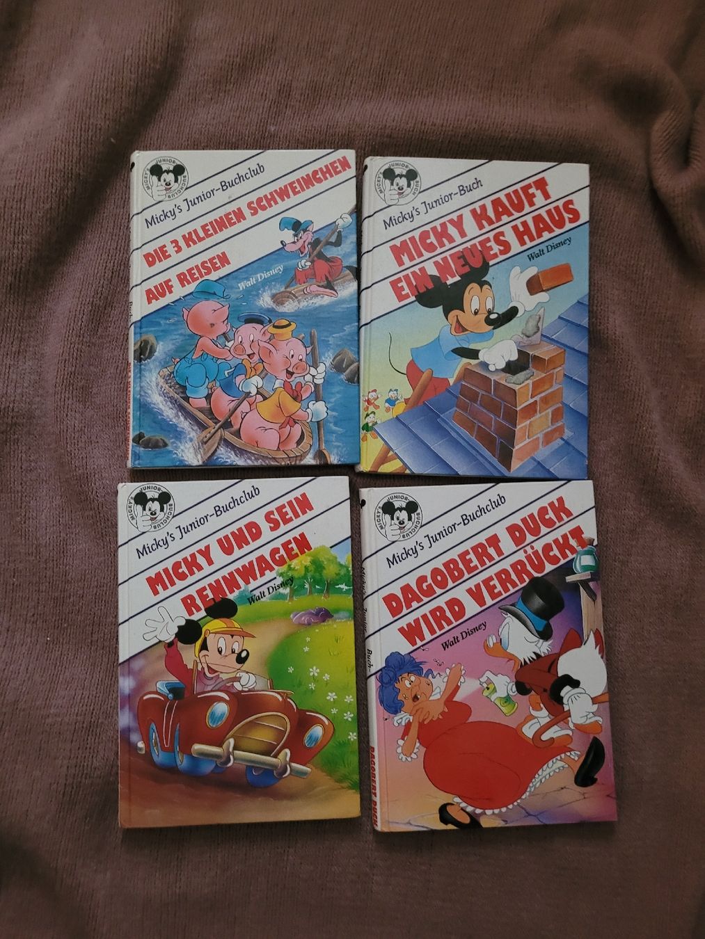 Libri: 4 Micky Maus Junior-Buchclub Bücher – Usato da Perlen venduto da Safari_23