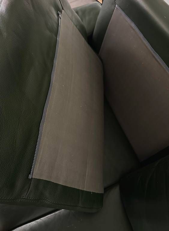 Divani: 2x Ledersofa & 2x Lederhocker – Usato da Baden venduto da laurent2025 4