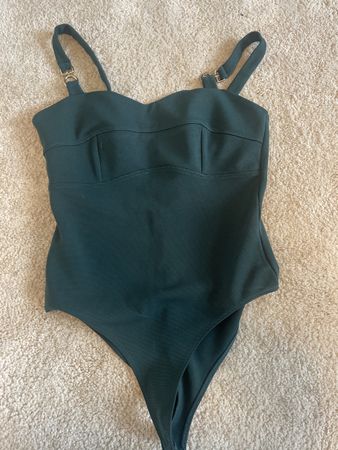 River Island edler grüner Bodysuit