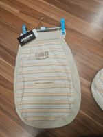 Fussack dünn beige/peache gr 62 Jacky Family K1