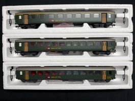 HAG SBB EW I Personenwagen-Set 3-teilig AC mit OVP