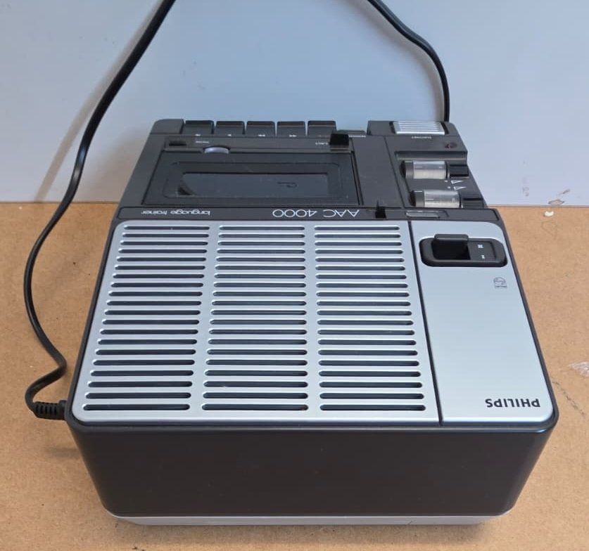 Philips Registratori: Philips Tonbandgerät / Language Trainer AAC 4000 – Usato da Flums venduto da Flumsantik 3