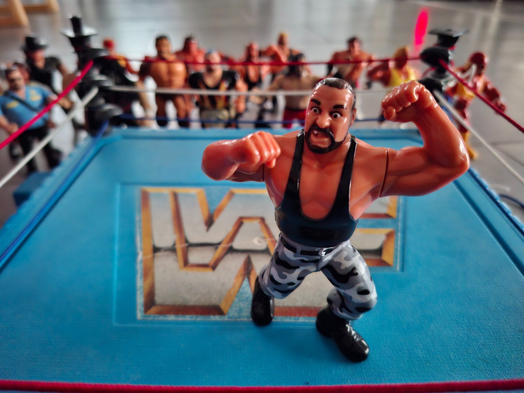 Hasbro Giocattoli: Action Figures Hasbro WWF Bushwhacker Luke – Usato da Ruswil venduto da Regu_Dream