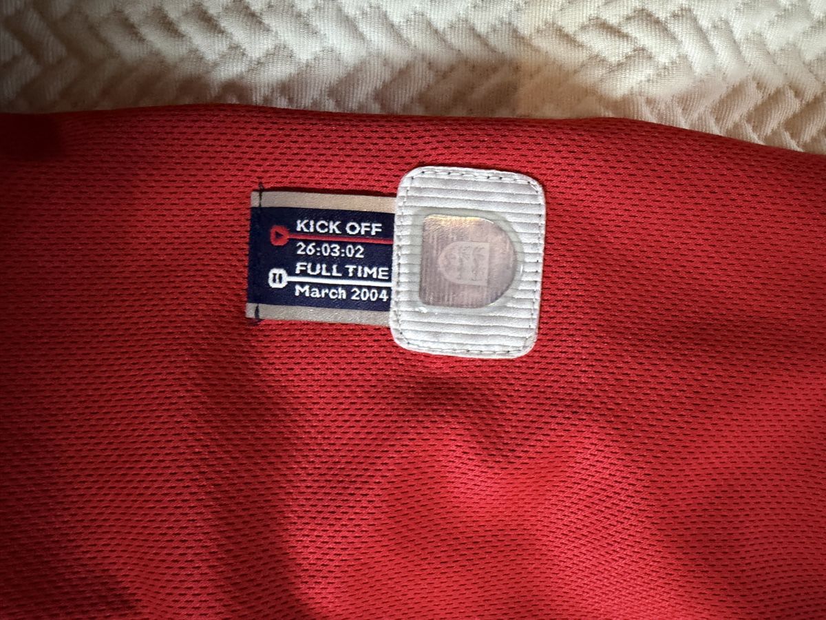 Canottiere & Pantaloni: Originales England Beckham Trikot – Usato da Aarberg venduto da marcoo237 2