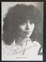 Barbara Fenner Autogramm signiert Fotopostkarte 10x15cm