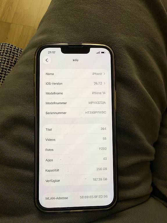 Telefoni cellulari / Smartphones: I phone 14  – Usato da Winterthur venduto da lujane 4