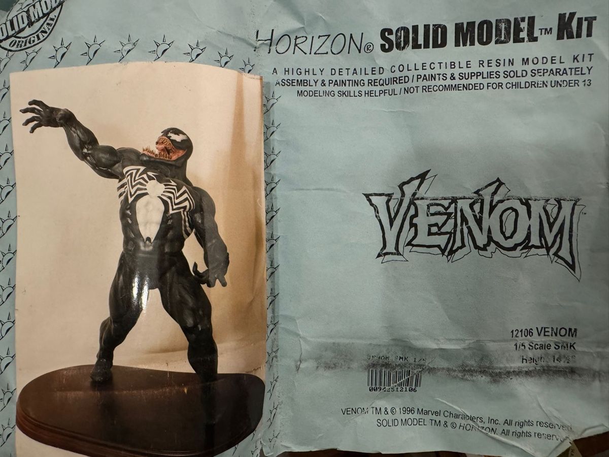Figuren: Venom 1/6 Scale Resin Model Kit - Marvel Comics, Rare! – Neu und originalverpackt aus Zürich von O.Bond 2