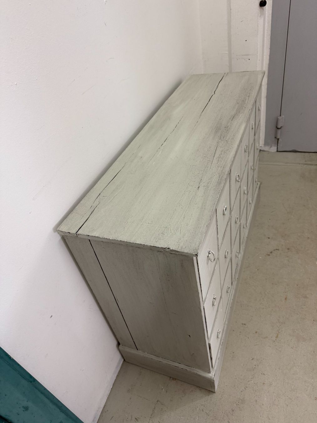 Commodes: Apotheker Kommode Sideboard hellgrün restauriert börnie's – D'occasion à Gränichen par boernies01 7