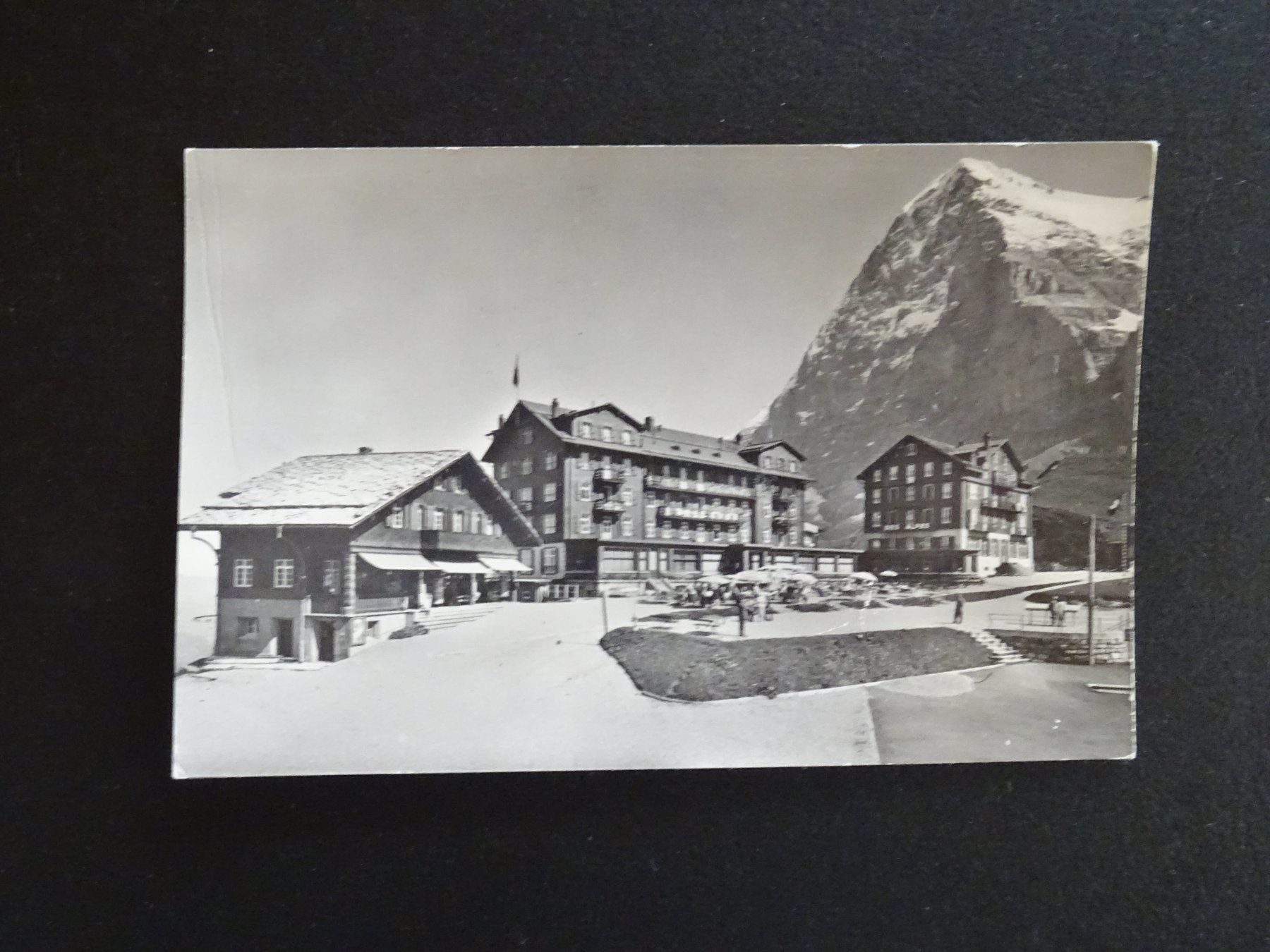 Cartoline postali: Postkarte kleine Scheidegg Eiger Nordwand – Usato da Rothrist venduto da heinrich1966