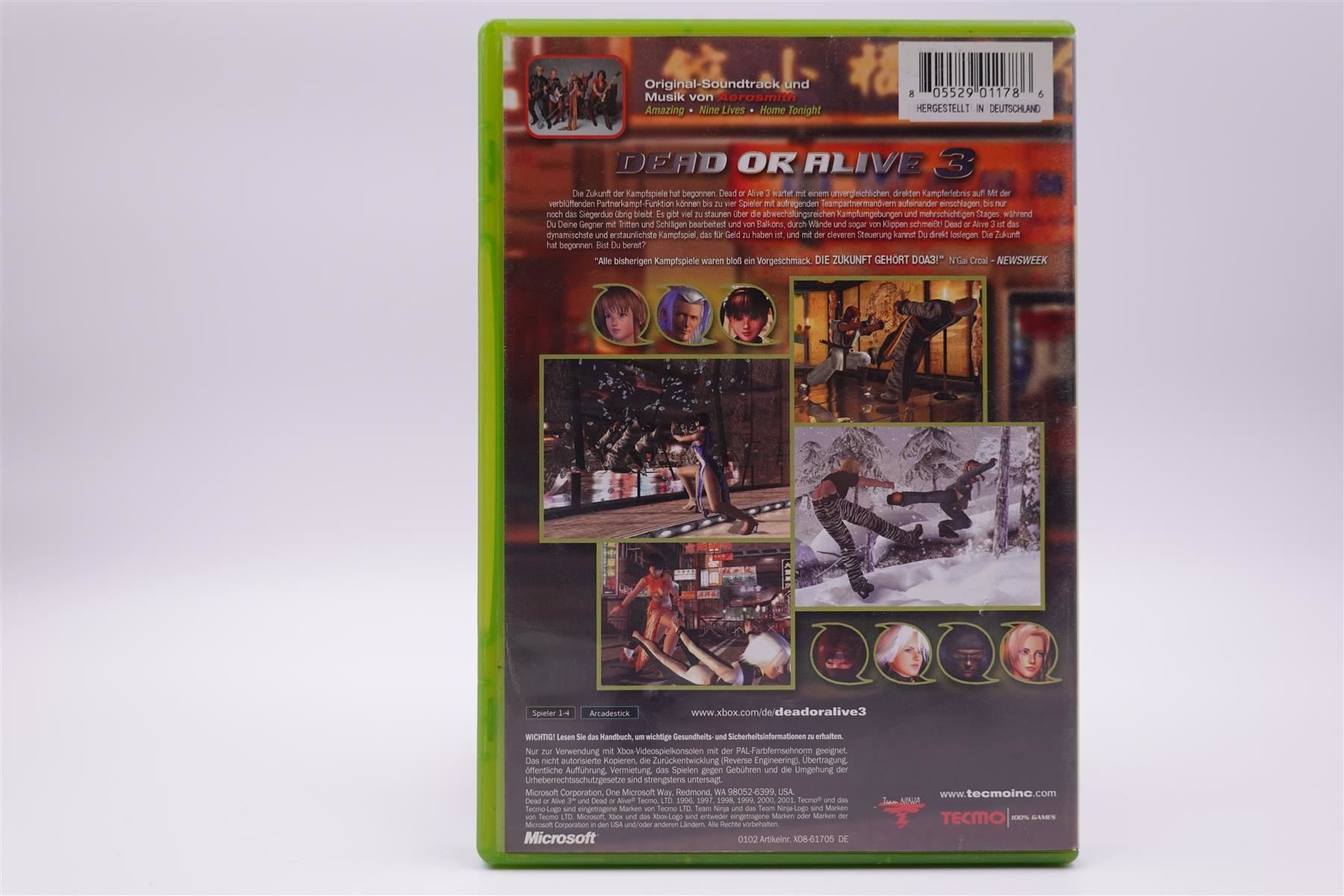 Microsoft Spiele: Dead or Alive 3 (XBOX) – Gebraucht aus Herisau von ZelliZone 1