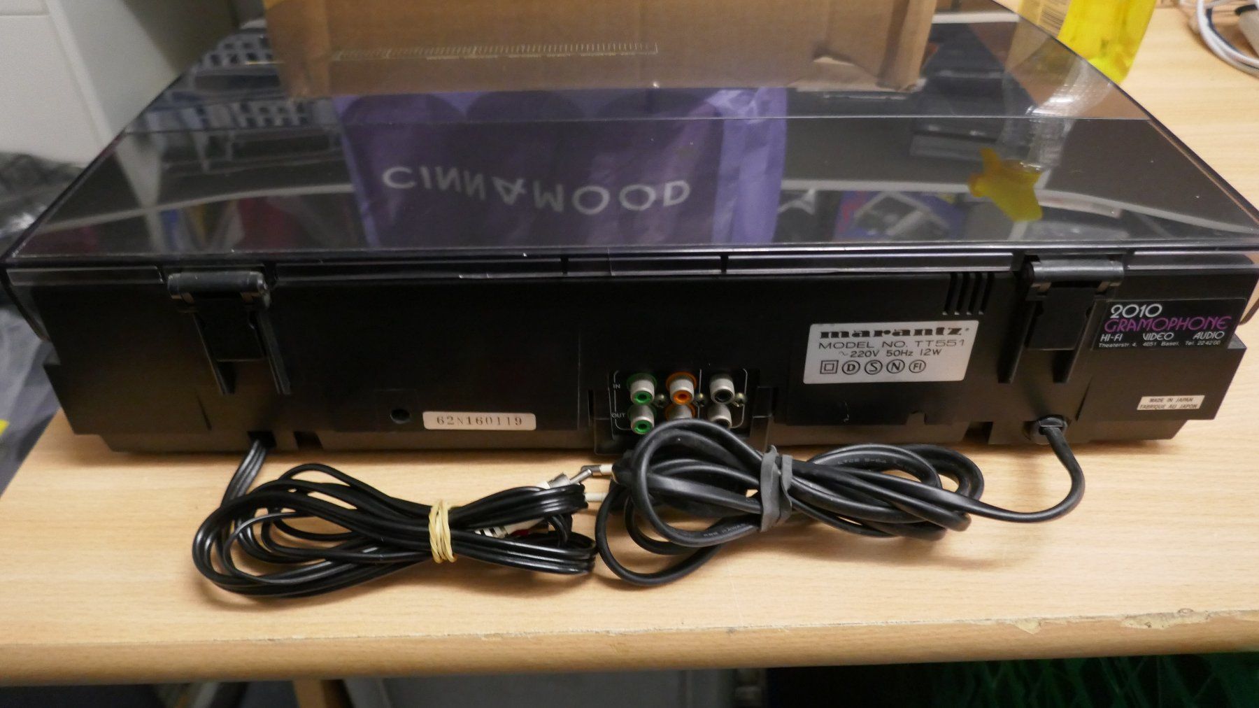 Marantz Giradischi: Marantz TT551 Plattenspieler – Usato da Wenslingen venduto da FairlightCMI 2