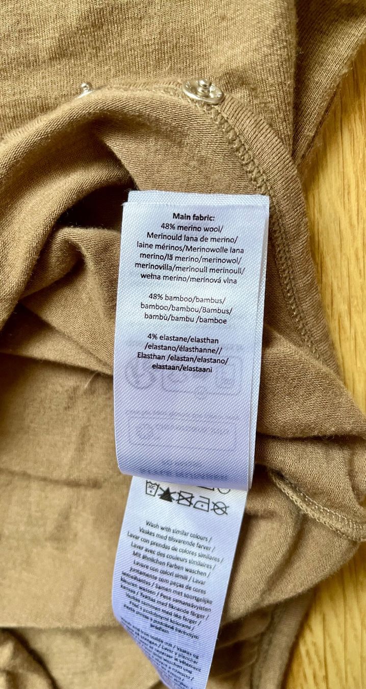Biancheria intima: Mikk-Line Body Wolle/Bamboo Gr. 86 – Usato da Winterthur venduto da Mahonyy 3
