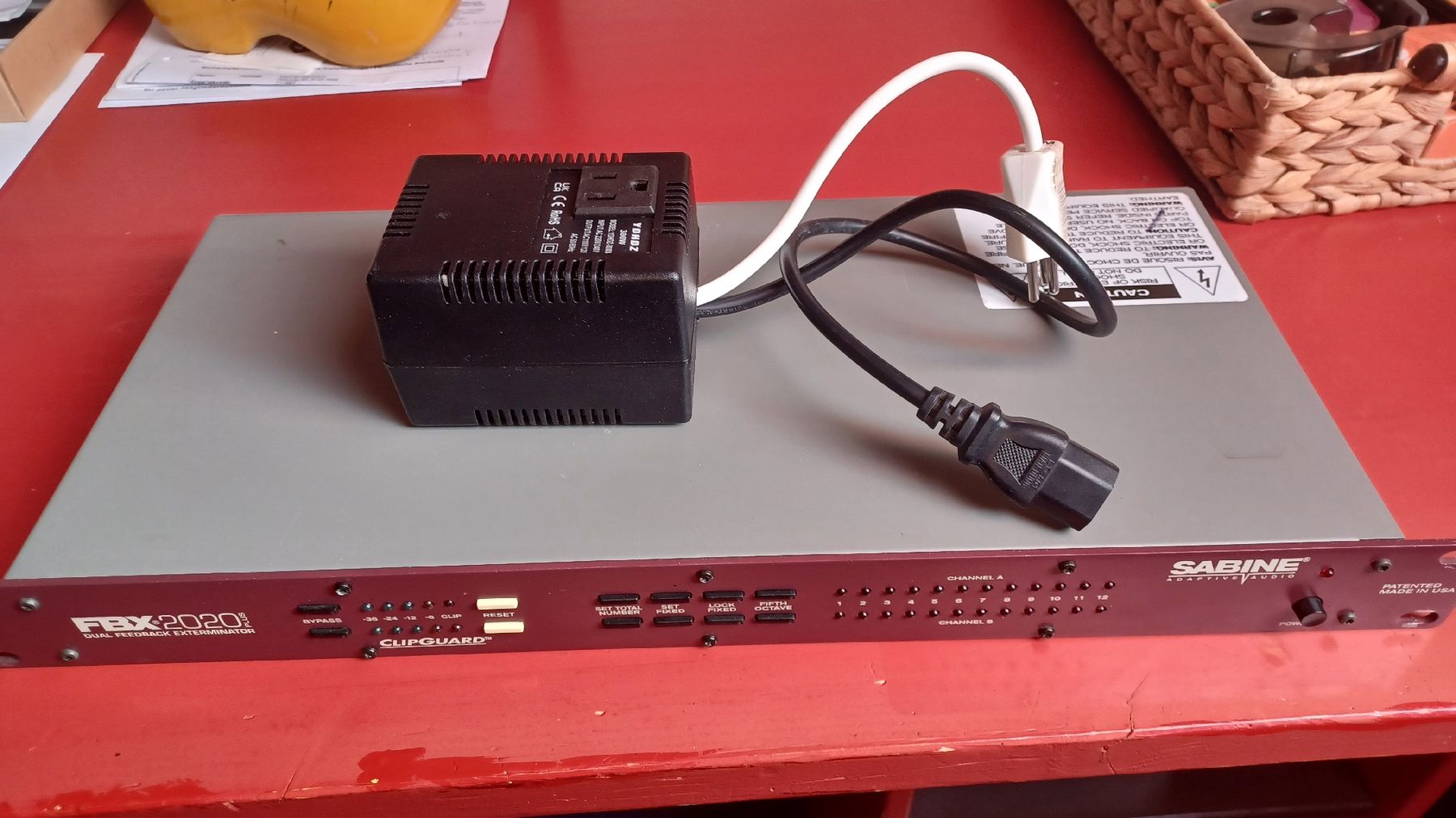Equalizer: Sabine FBX 2020PLUS  Feedback Exterminator - Top Zustand! – Gebraucht aus Watt von Wfifi