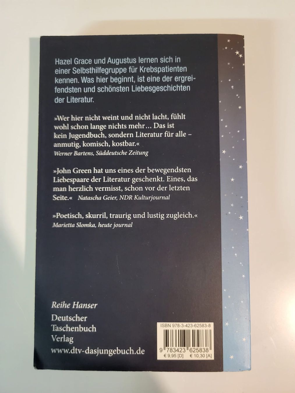 Libri: Das Schicksal ist ein mieser Verräter - John Green – Nuovo (secondo la descrizione) da Wynigen venduto da NLe0413 1