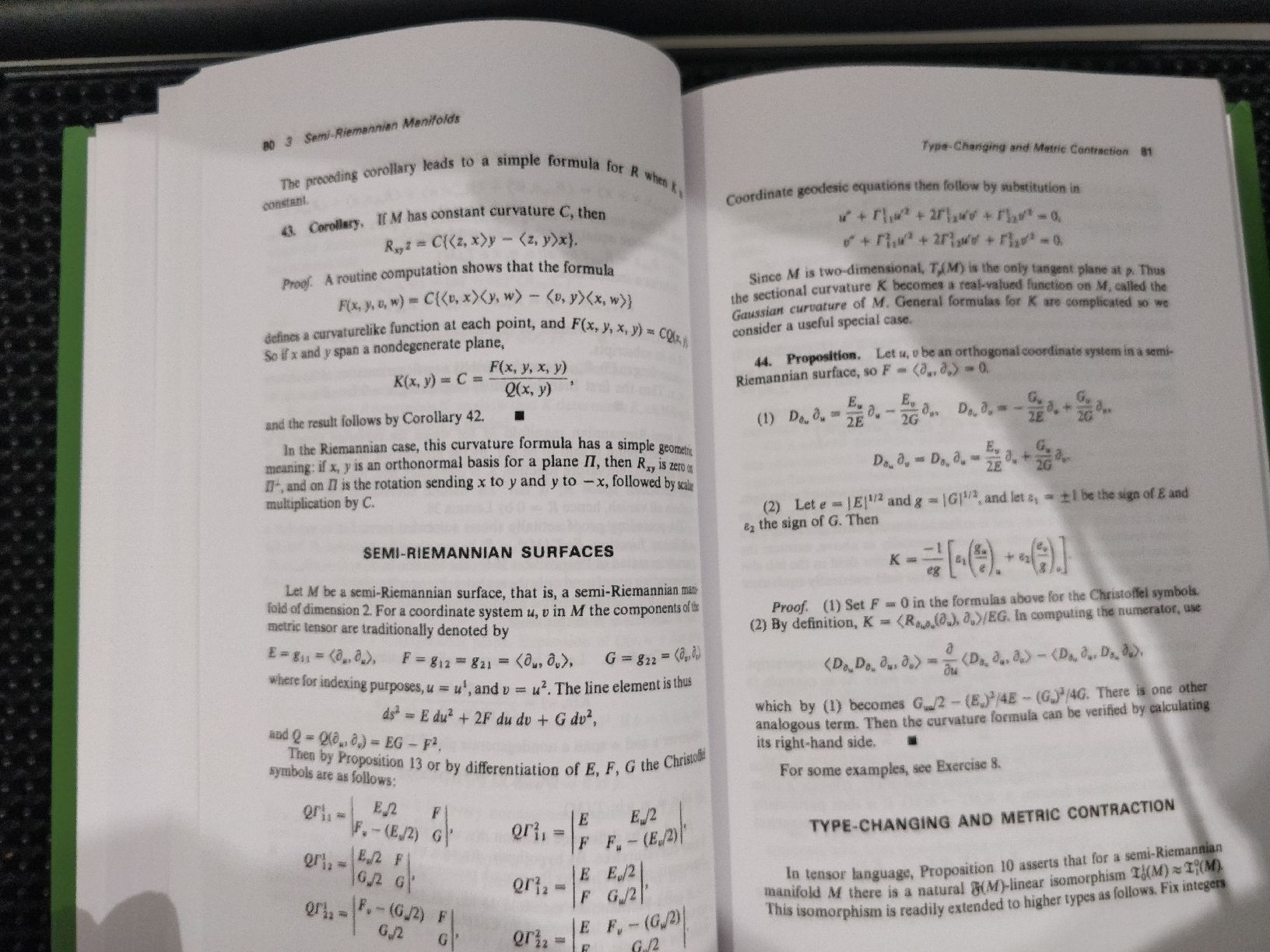 Libri: Semi-Riemannian Geometry With Applications to Relativity – Usato da Flawil venduto da rcnkr 8