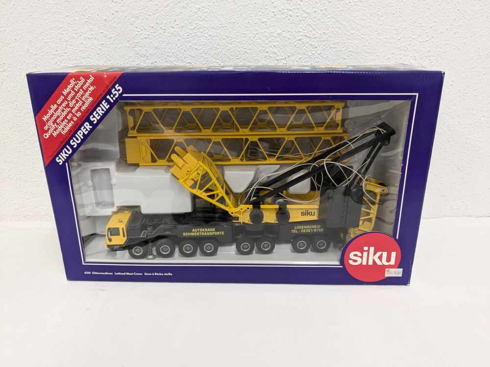 Camion grue liebherr - siku 1859 SIKU1859 |Chantier Miniature Siku MiniToys