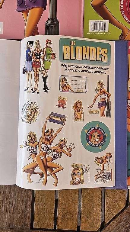 Fumetti: Lot de 6 BDs Les blondes – Usato da Cheseaux-Lausanne venduto da fregate44 2