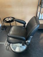 Friseurstuhl elektrisch hydraulisch schwarz guter Zustand
