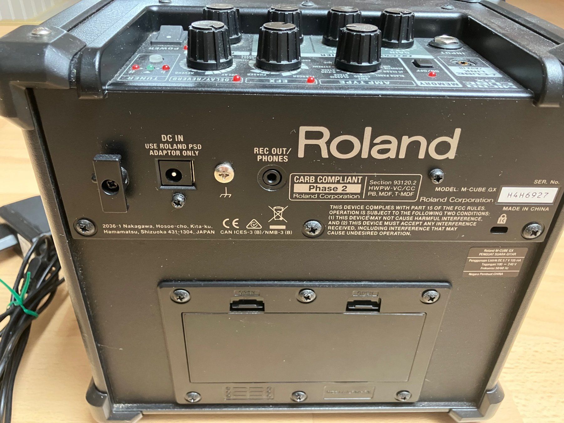 Roland Amplificatori: Roland Micro Cube GX Gitarrenverstärker – Nuovo (secondo la descrizione) da Fulenbach venduto da Artista 2