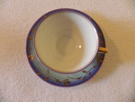 Antike Porzellan Tasse Unterteller Langenthal Suisse
