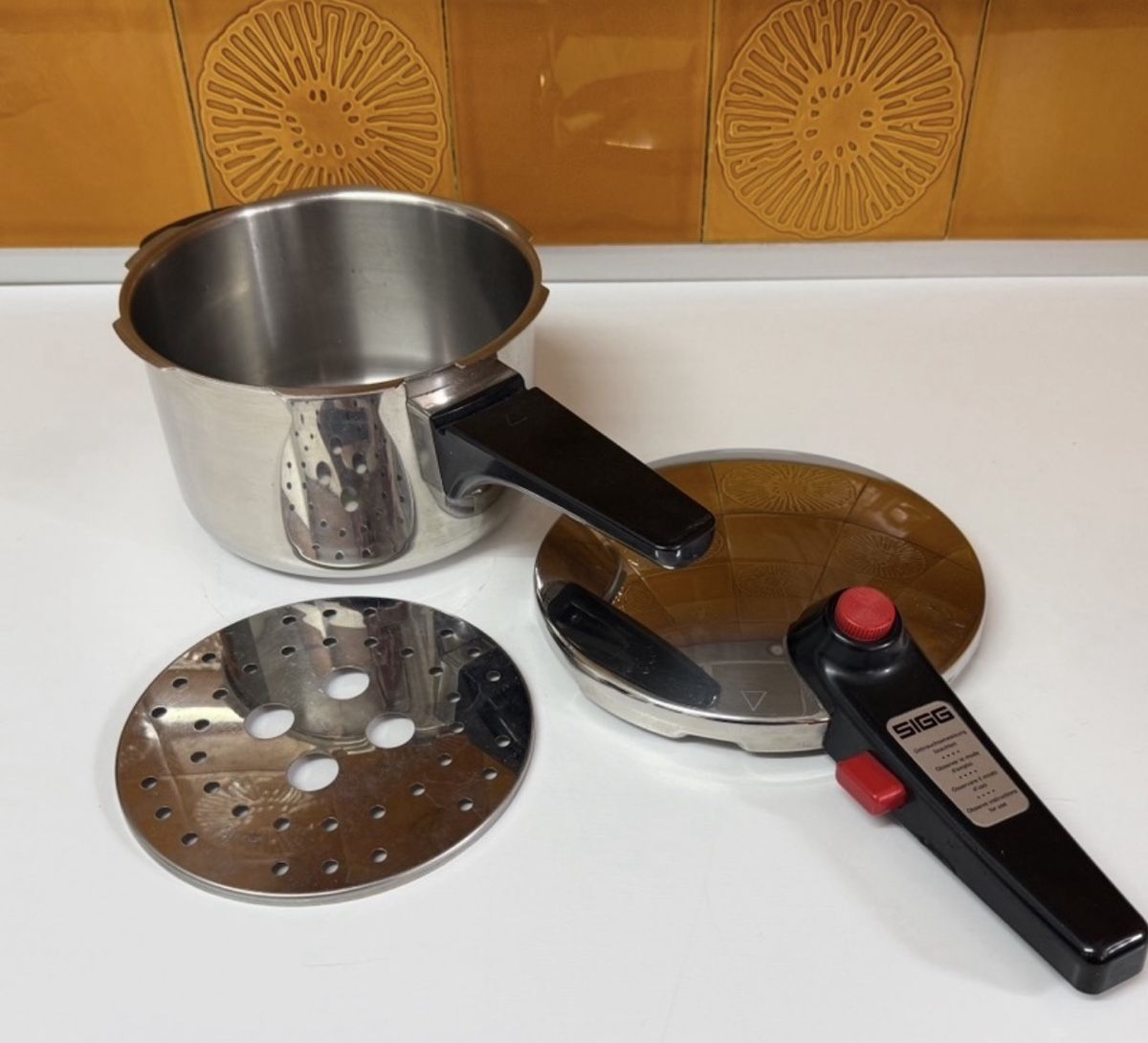 Sigg Pentole: Dampfkochtopf Schnellkochtopf Sigg – Usato da Gerlafingen venduto da sternrose