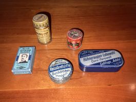 Rasierklingen, Blech-Dosen, Raritäten, Vintage Konvolut, Top