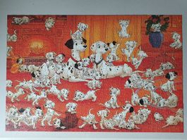 älteres Puzzle für Sammler: Sujet: 101 Dalmatiner-Disney