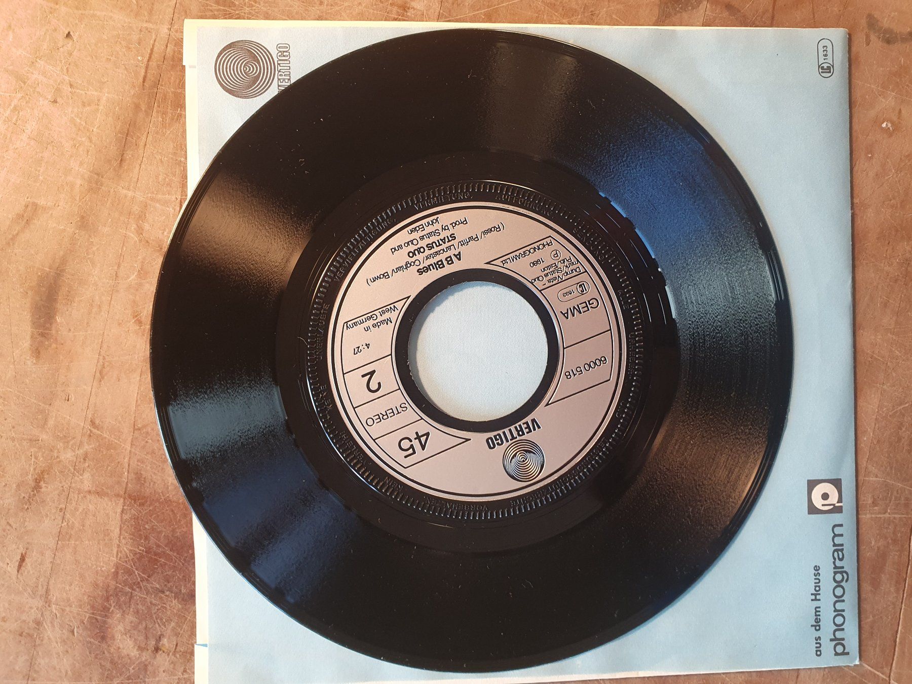 Schallplatten: Maxi Single Status Quo What You're Proposing – Gebraucht aus Zürich von loosebone 3