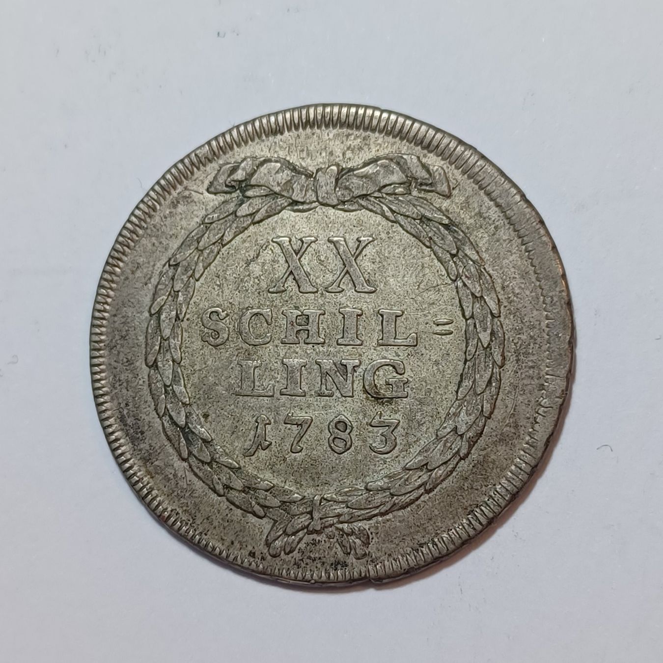 Tutti le monete: 20 Schilling 1783 Zürich – Usato da Pfäffikon ZH venduto da Schweizer_Muenzen