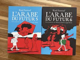 BD L'Arabe du futur 5 et 6 Riad Sattouf bon état