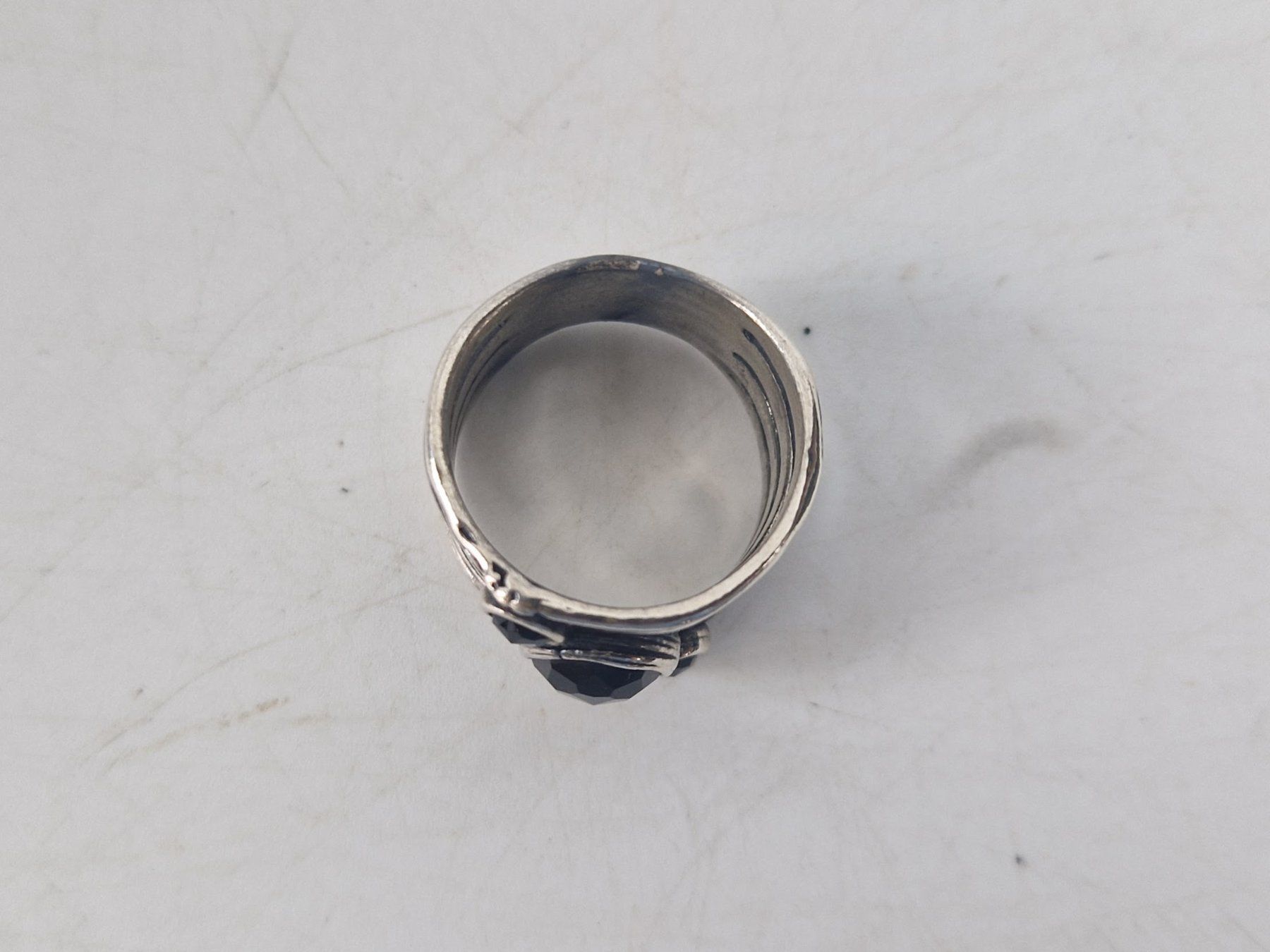 Anelli: Ring Silber mit Steinen Grösse 70 – Usato da Muhen venduto da Restwert_Muhen 1