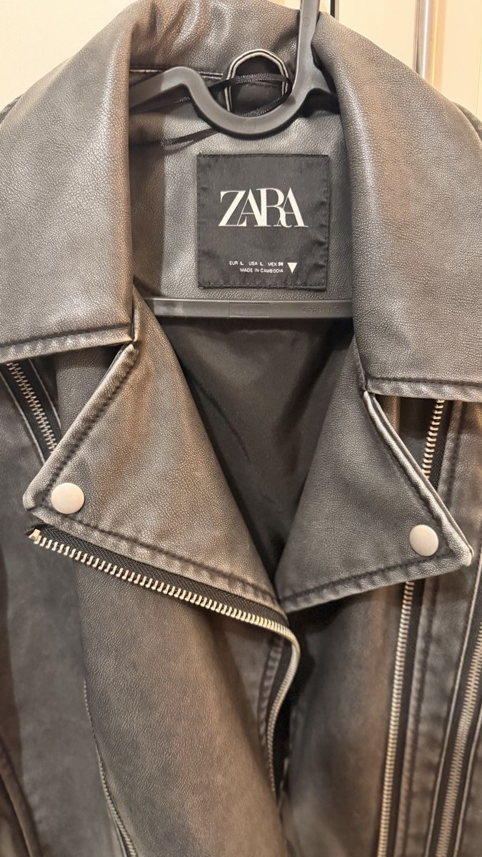 Zara Vestes: Lederjacke Zara Gr.L – D'occasion à Murgenthal par Klea.ch 2