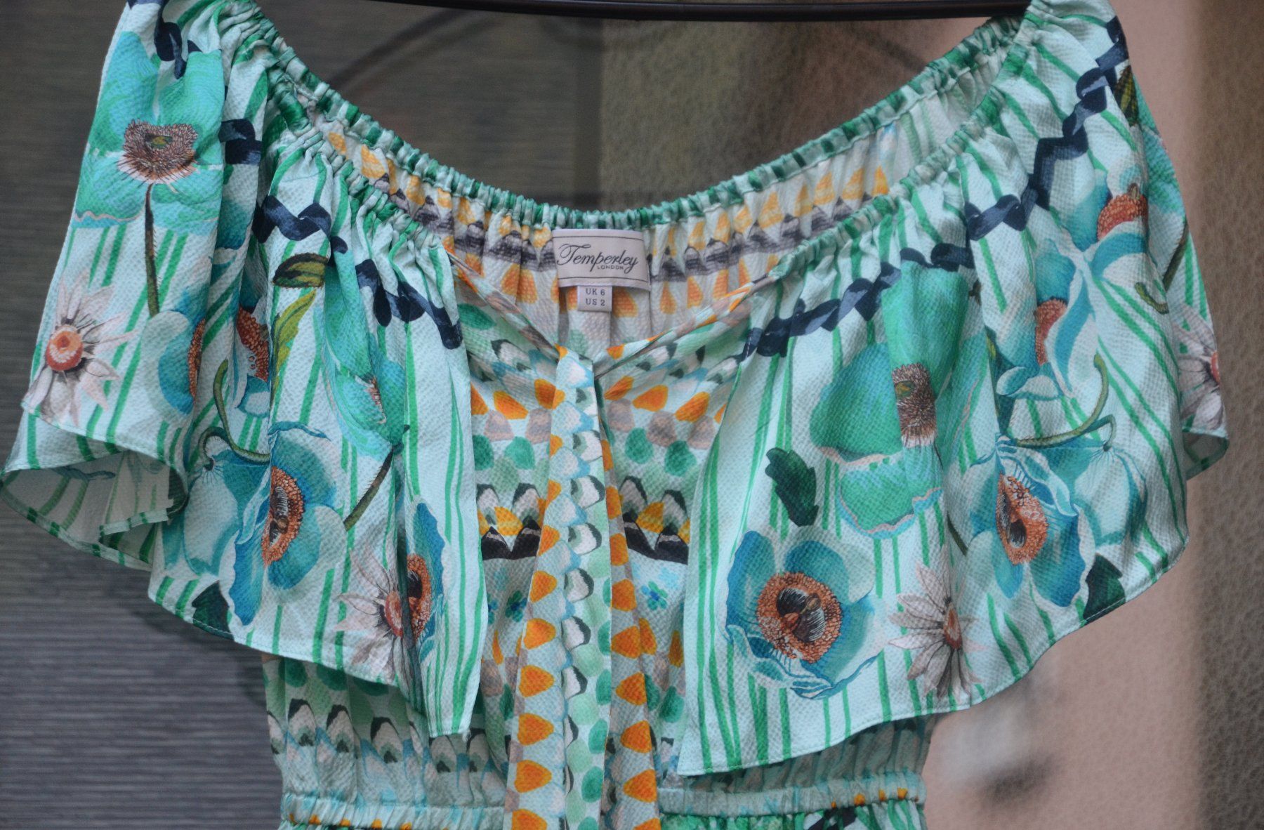Vestiti: Temperley London Kleid / robe S / M 100% Silk – Usato da Collonges venduto da arashee 4