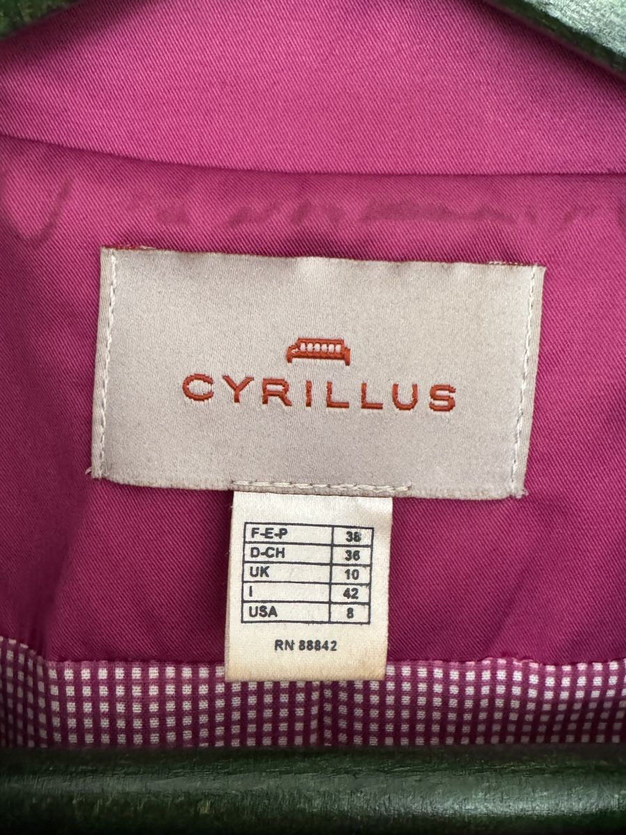 Cyrillus Cappotti: Trench coat rose cyrillus – Usato da Thônex venduto da emm_f5jb 1