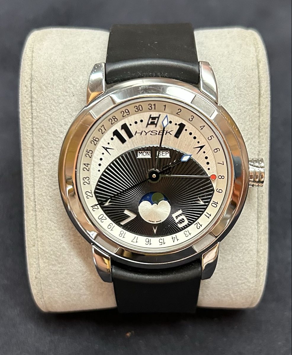 Orologi: Hysek io 02 Moon Phase 2 – Usato da Châtillon FR venduto da xwillow