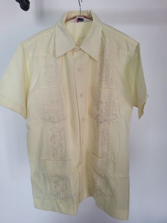 TOLLES VINTAGE GUAYABERA HEMD