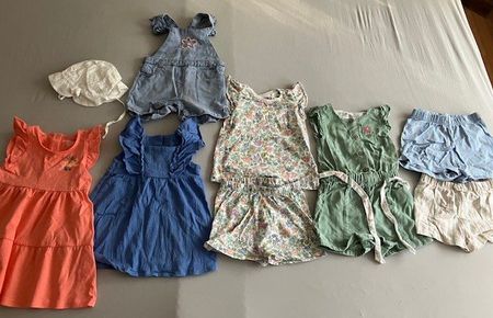 Lot de vêtements d'été pour fille 9/12 mois