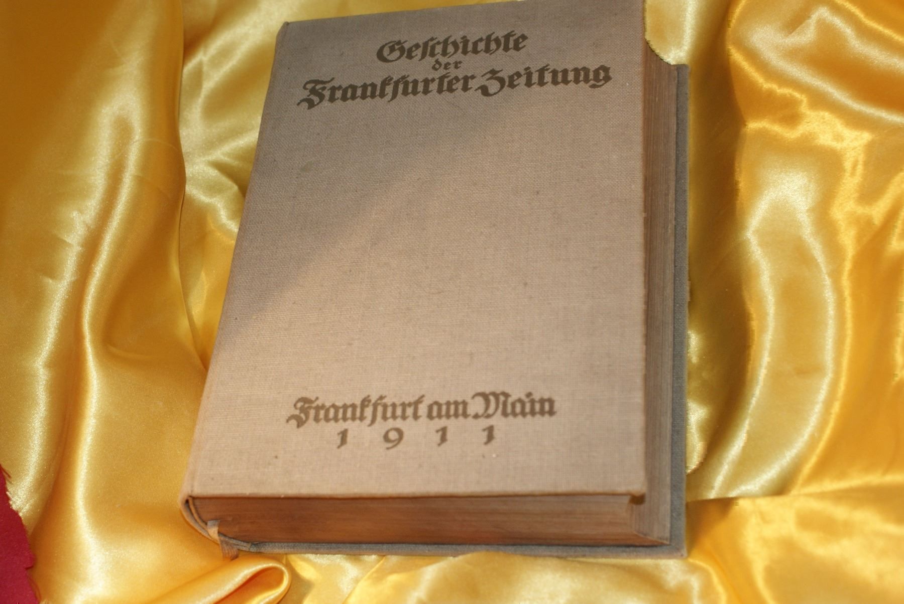 Riviste & Magazine: (E)Geschichte Frankfurter Zeitung 1911 – Usato da Buchs AG venduto da Buchhandel
